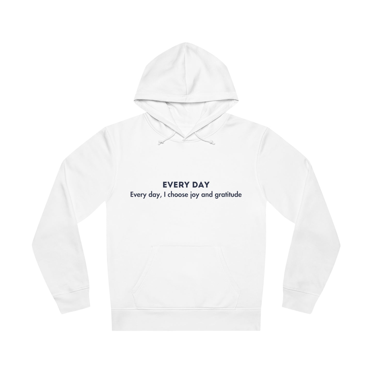 Joyful Drummer Hoodie - Every Day I Chose Joy Eco Friendly