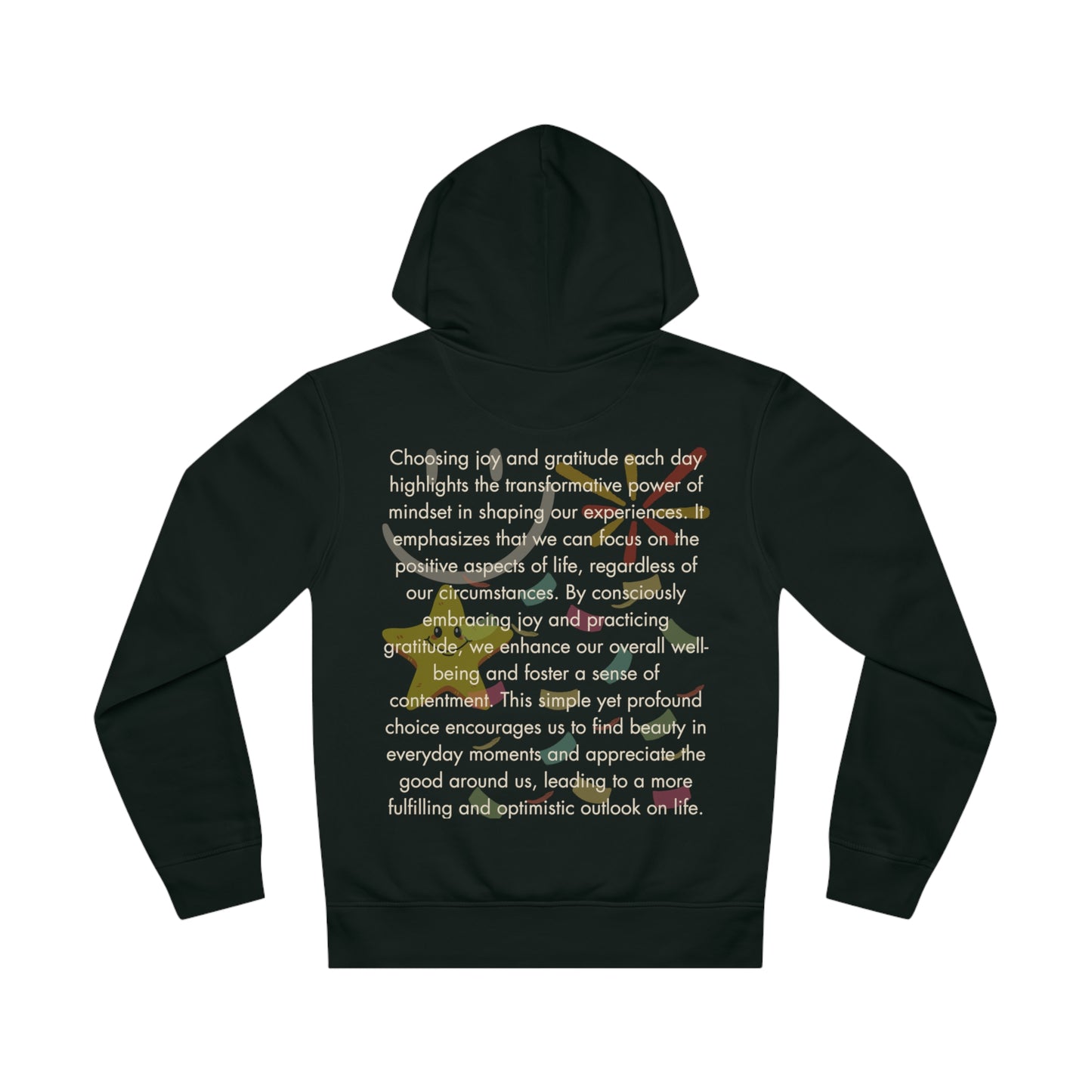 Joyful Drummer Hoodie - Every Day I Chose Joy Eco Friendly