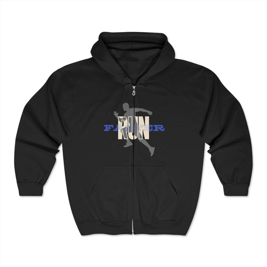 Motivational Zip-Up Hoodie